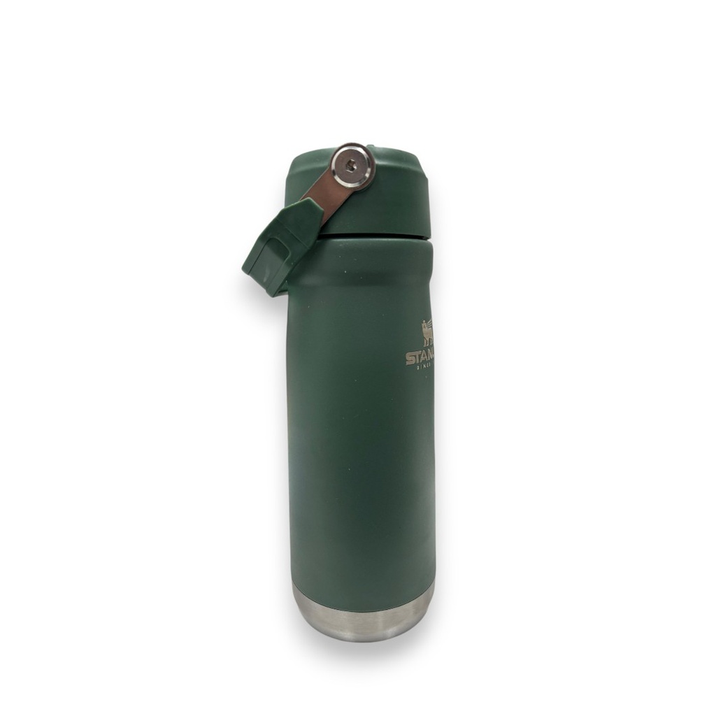 BOTELLA TERMICA STANLEY CON PICO 650 ML VERDE