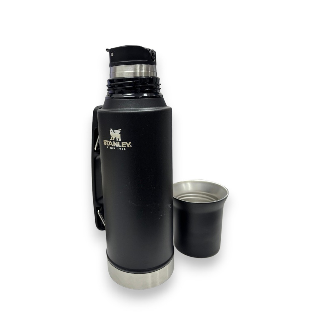 TERMO STANLEY SYSTEM 1.2 L ACERO NEGRO