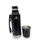 TERMO STANLEY SYSTEM 1.2 L ACERO NEGRO