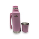 TERMO STANLEY SYSTEM 1.2 L ACERO ROSA