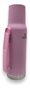 Termo System 1.2 L Acero Rosa Con Pico Cebador