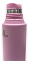 Termo System 1.2 L Acero Rosa Con Pico Cebador