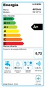 LAVAVAJILLA ENOVA KE12F10-BL-L 12 CUB. BLANCO