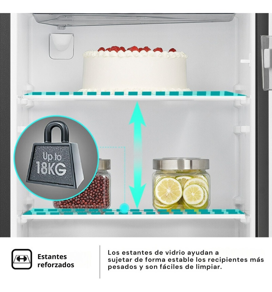Heladera Hisense Rl230ww4au Single Door 177l Blanca