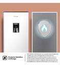Heladera Hisense Rl230ww4au Single Door 177l Blanca
