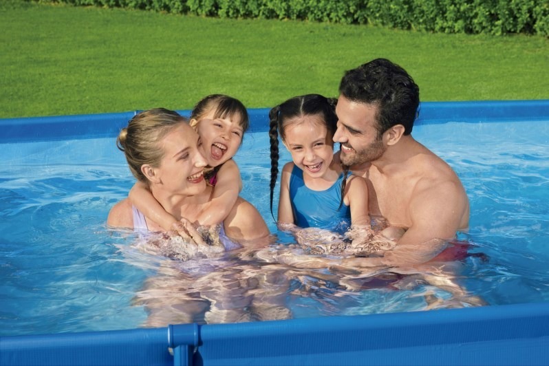 Pileta 3300l Bestway Steel Pro 300 X 201 X 66 Cm