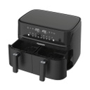 FREIDORA DE AIRE PEABODY DIGITAL PE-AFDB100N DOBLE CANASTO 10L