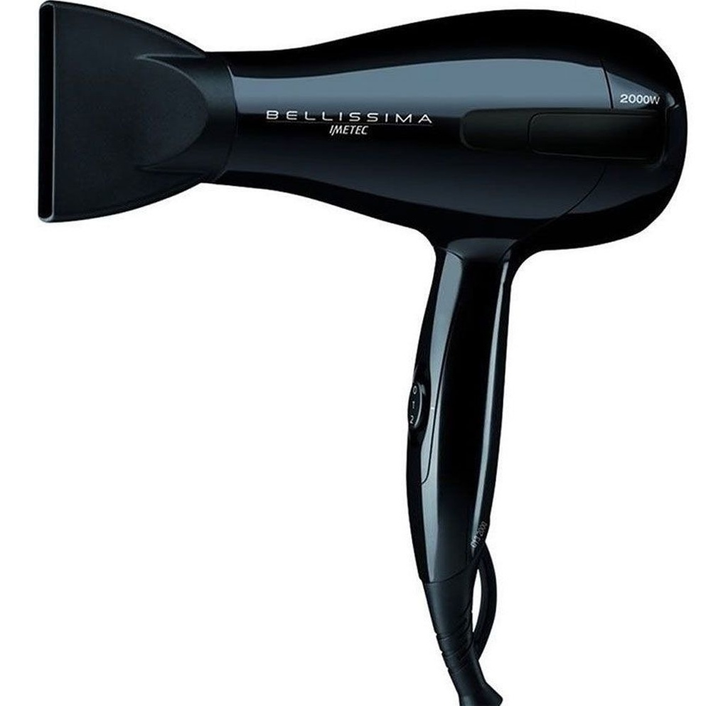 Secador De Pelo Bellissima C19 2000 Negra 220v