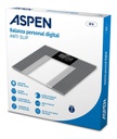 Balanza Baño Aspen B15 Anti-slip Hasta 180 Kg