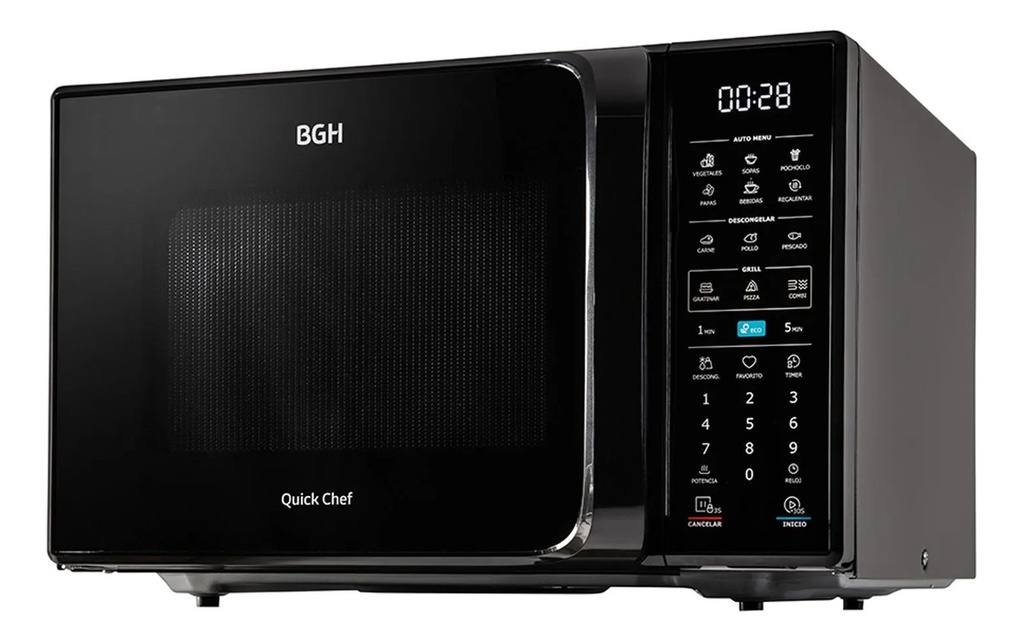 Microondas Digital Bgh28lts B228dn20i Quick Chef Grill