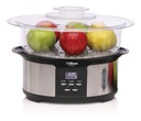 Vaporiera Digital Liliana Aav930 3 Niveles 12 Lts Plateado