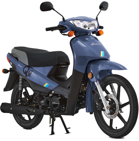 MOTO SIAM QU110 BASE RAYOS TAMBOR AZUL