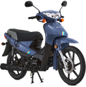 MOTO SIAM QU110 BASE RAYOS TAMBOR AZUL