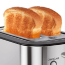 TOSTADORA LILIANA AAT918 ACERO INOX 6 NIV 880W