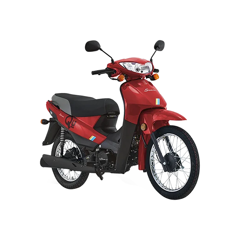 MOTO SIAM QU110 BASE RAYOS TAMBOR ROJO