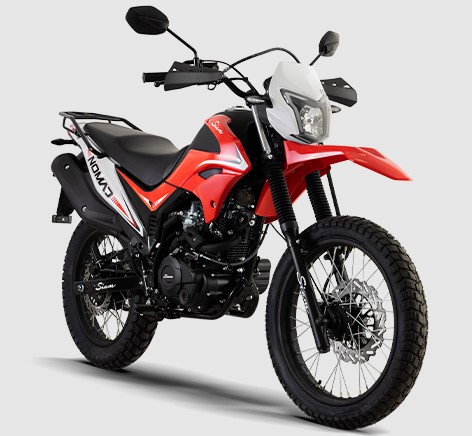 MOTO SIAM ON OFF NOMAD 150 DISCO ROJO