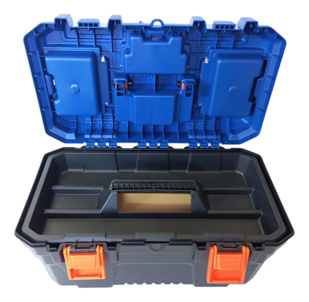 Caja De Herramientas Wadfow 77 Piezas Wdt1b77 Color Azul