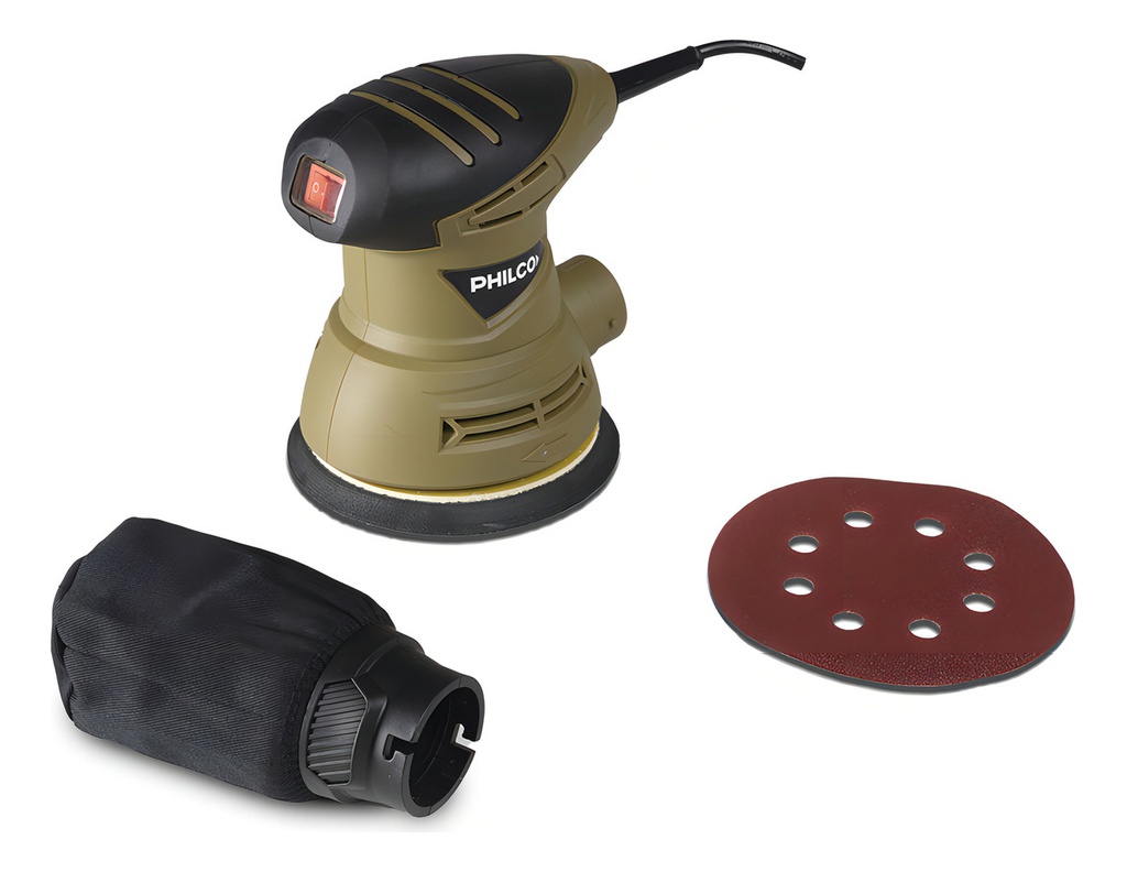 Lijadora Roto Orbital Philco Lro241p 240w 12000 Rpm Verde