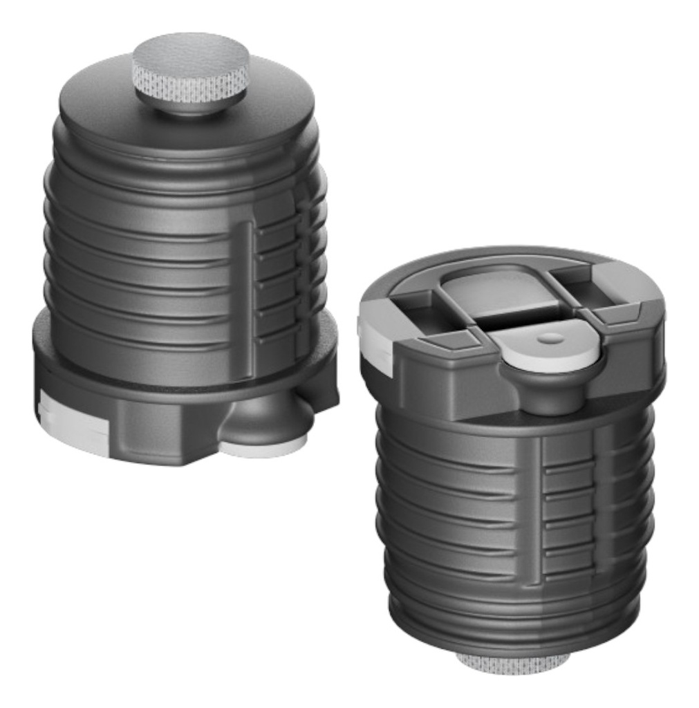 Termo Electrico Peabody Pe-et1001d 1lt. C/bombilla Gris Meta