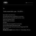 Anafe A Gas - Tst Sulata Ii Color Acero - 2 Hornallas