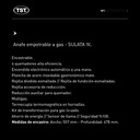 Anafe A Gas - Tst Sulata Iv Color Acero - 4 Hornallas