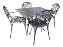 Juego Jardin Chateau X4 Sillones Gris Cuadrado