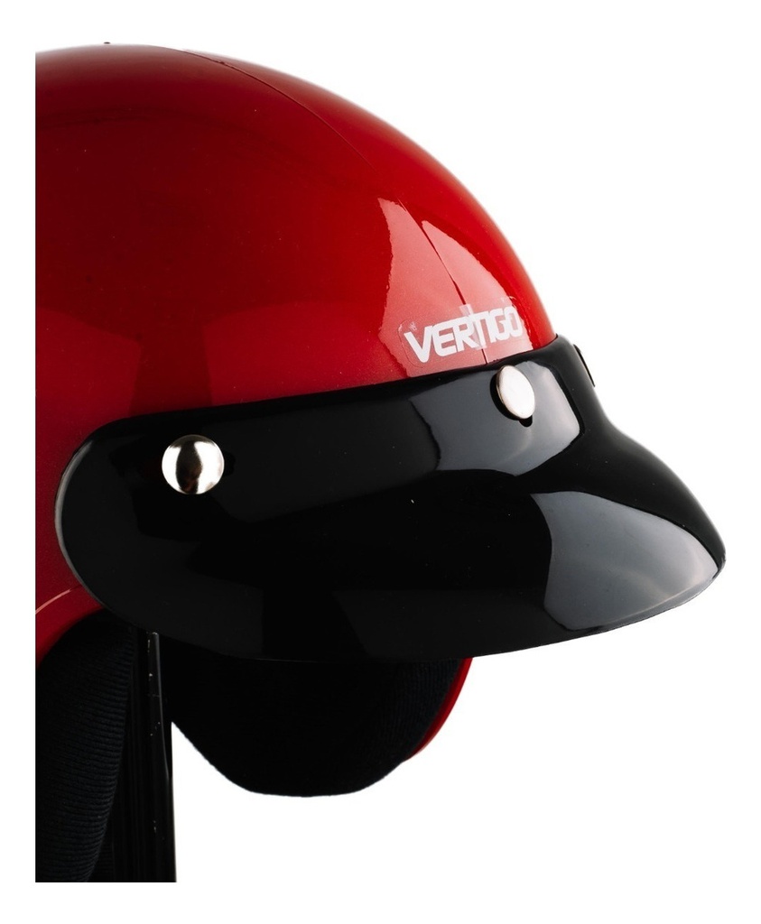 Casco Vertigo V10 Basic Rojo Metalizado  M 