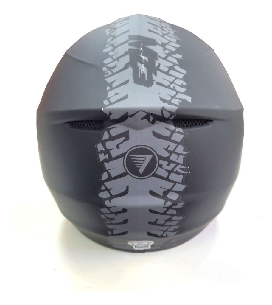 Casco Vertigo Mz3 Gris Mate  S 