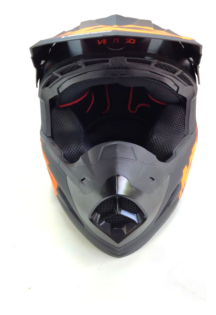 Casco Vertigo Mz3 Naranja Mate  L 