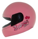 Casco Vertigo Junior Rosa Brillante  M 