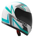 Casco Vertigo Hk7 Bolt Celeste/blanco  M 
