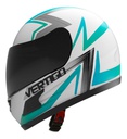Casco Vertigo Hk7 Bolt Celeste/blanco  M 