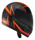 Casco Vertigo Hk7 Bolt Naranja/negro  M  212