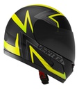 Casco Vertigo Hk7 Bolt Amarillo/negro  Xl 
