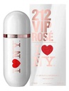 Perfume Carolina Herrera 213 Vip Rose I Love Ny Edp X 80 Ml