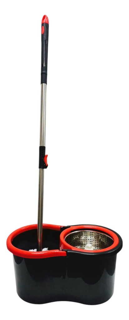 Mopa Lampazo Escurridor Magic Mop C/balde Centrifugado Negro