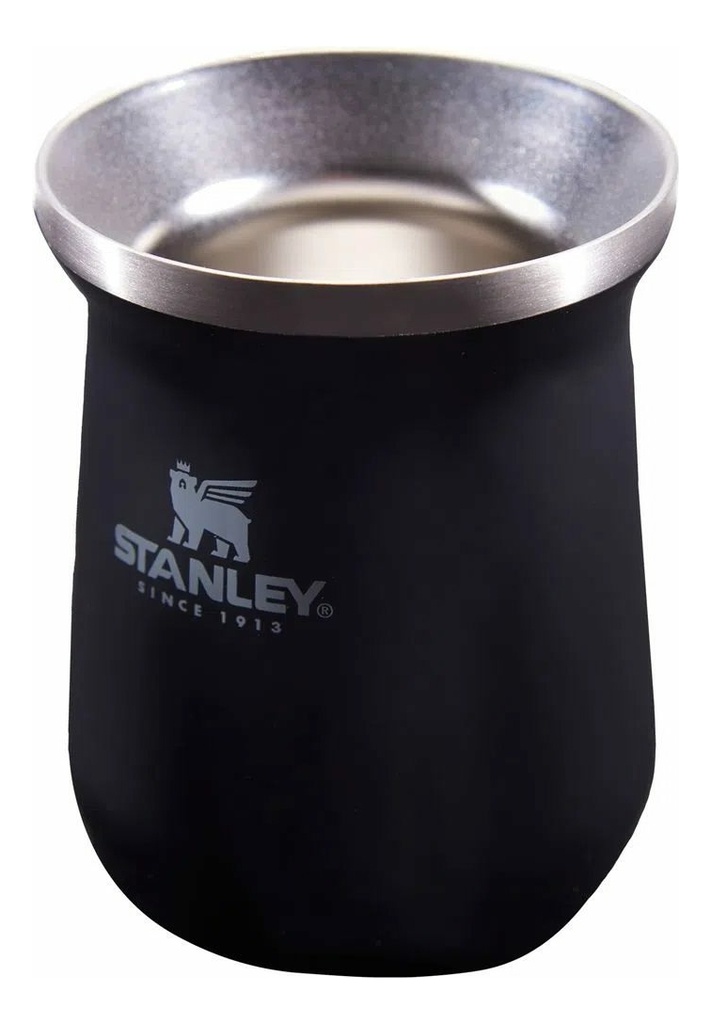 Mate Acero 300 Ml Negro