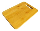 Tabla Hudson Wd003 De Bambu P/picar 40x30x1,5 Cm