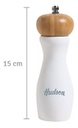 Molinillo De Madera Hudson Moli03 15 Cm Blanco