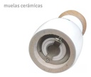 Molinillo De Madera Hudson Moli03 15 Cm Blanco