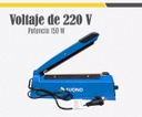 Selladora De Bolsa Suono Acc0100 20 Cm Con Regulador