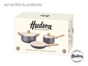 Bateria Hudson Cre01 De Aluminio C/antiadherente 5 Piezas