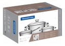Bateria De Cocina Tramontina 65660/484 Allegra 3 Pz. Acero