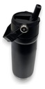 Botella Termica Acero Con Pico 650 Ml Negra