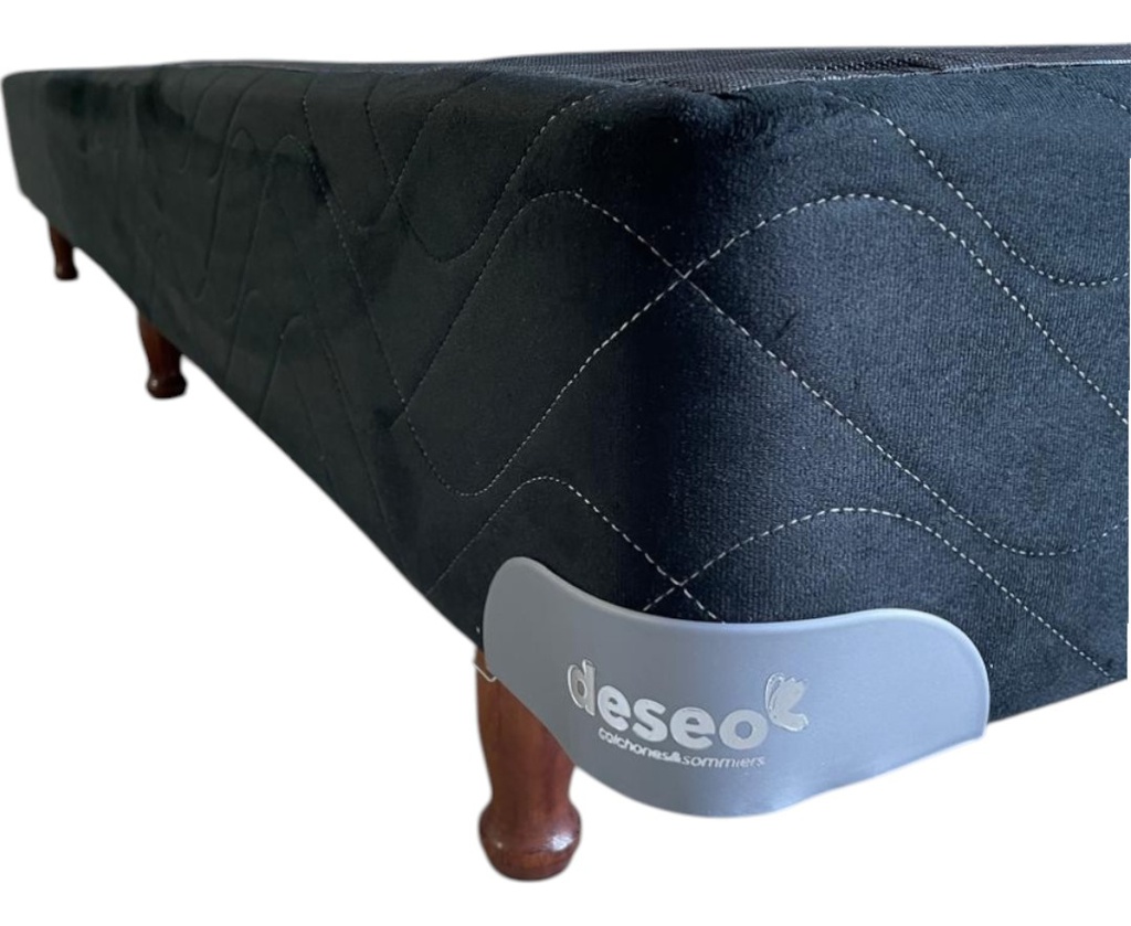 Cama Base Sommier Pana Acrílica 2 Plazas 140 X 190 Cm