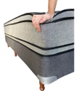 Sommier Y Colchon 2 Plaza Gala Bardo Espuma 140x190x24 Cm
