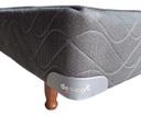 Cama Base Sommier Generico Gris 80 X 190 Cm 1 Plaza Deseo