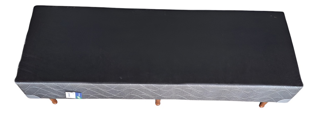 Cama Base Sommier Generico Gris 80 X 190 Cm 1 Plaza Deseo