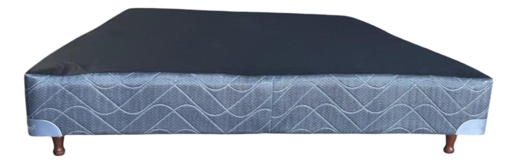 Sommier Y Colchon 2 Plazas Ambar New Deseo C/resorte 140x190