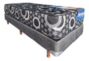 Colchon De 1 Plaza Ambar New Deseo C/resortes 80 X 190 Cm